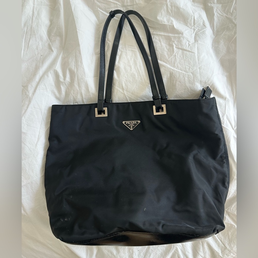 Prada Nylon Black Tote
